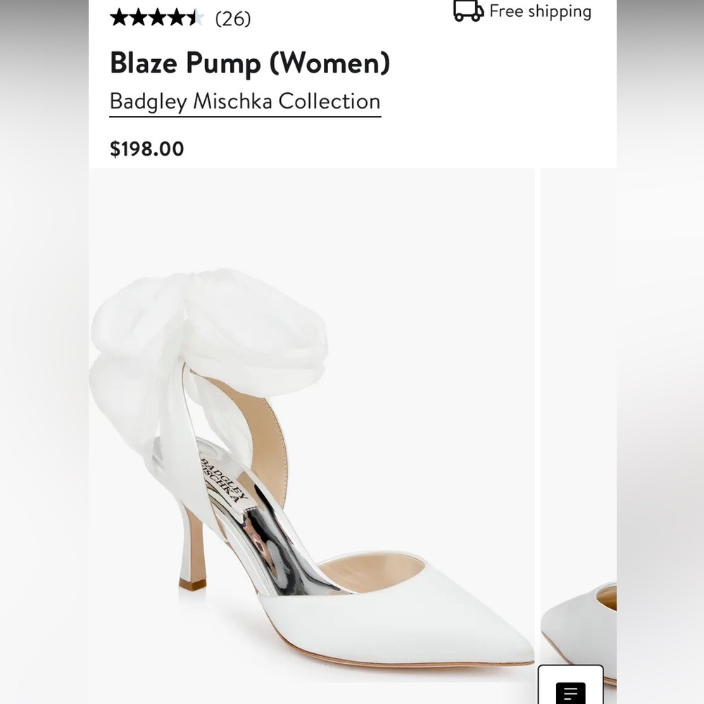 Blaze Bridal Heel Badgley Mischka